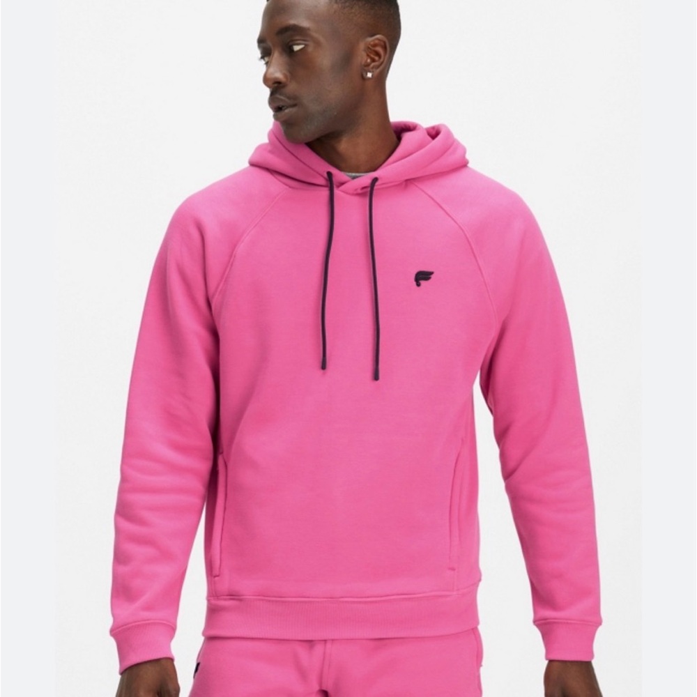 Fabletics Vibrant Pink Hoodie for Men